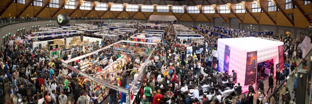 Foot traffic at exhibition stand
