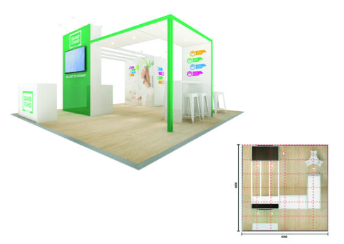 Exhibition display stand - Bondi Beach
