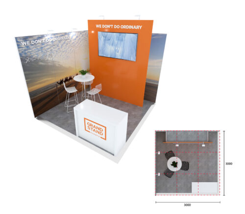 Exhibition display stand - Cable Beach