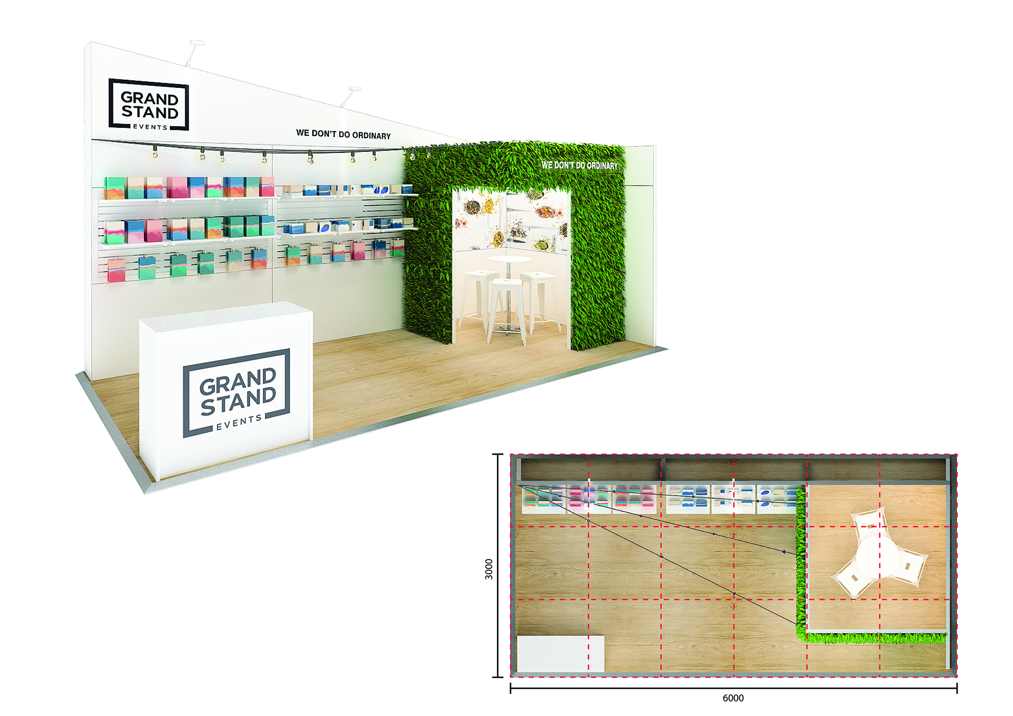 Exhibition display stand - Palm Cove