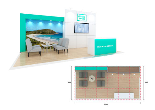Exhibition stand design - Refuge Cove
