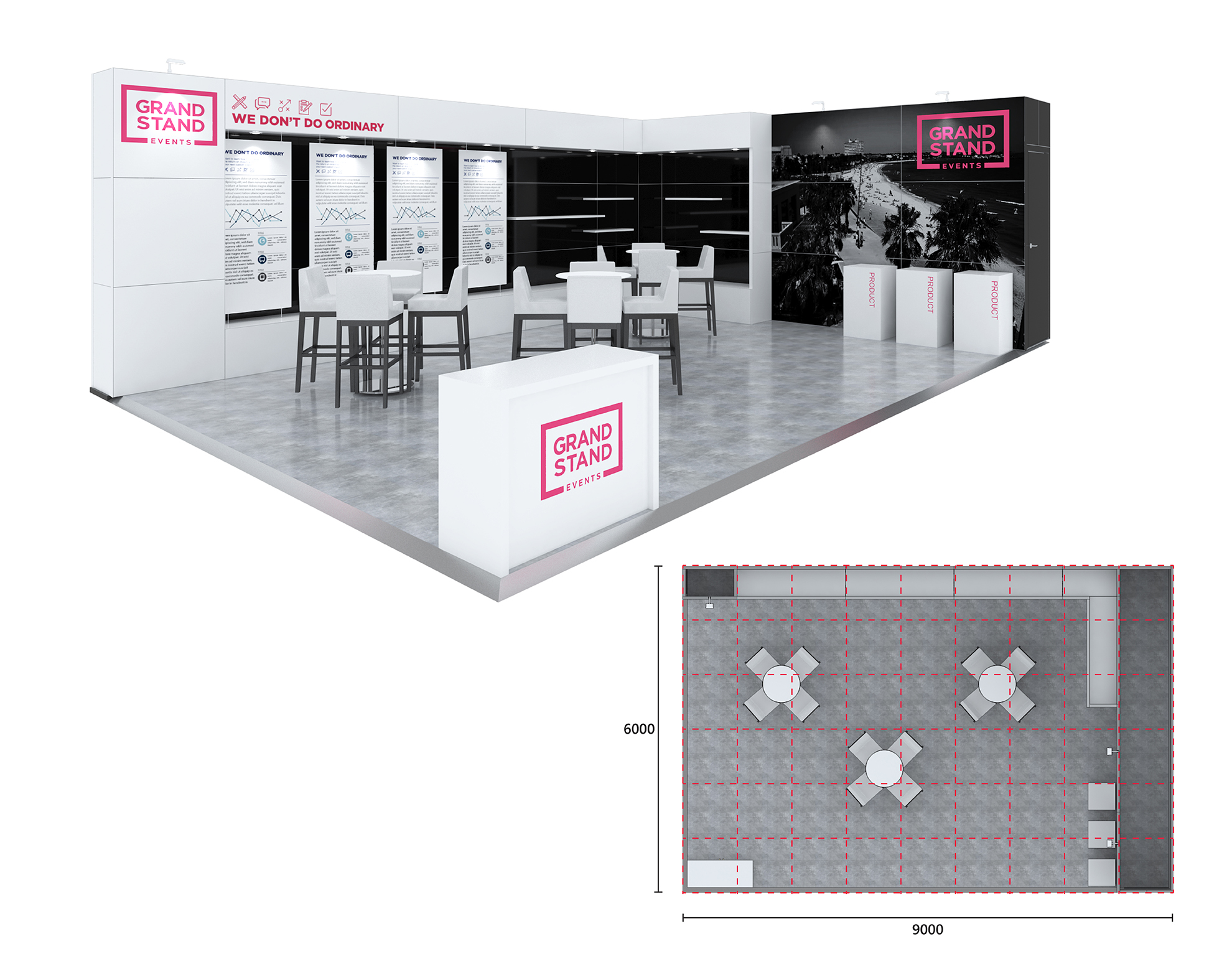 Exhibition stand design - St Kilda Beach