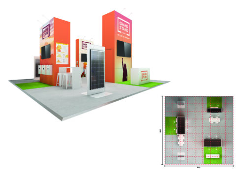 Exhibition stand design - Target Beach