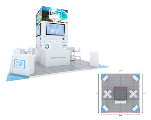 Exhibition stand design - Wineglass Bay