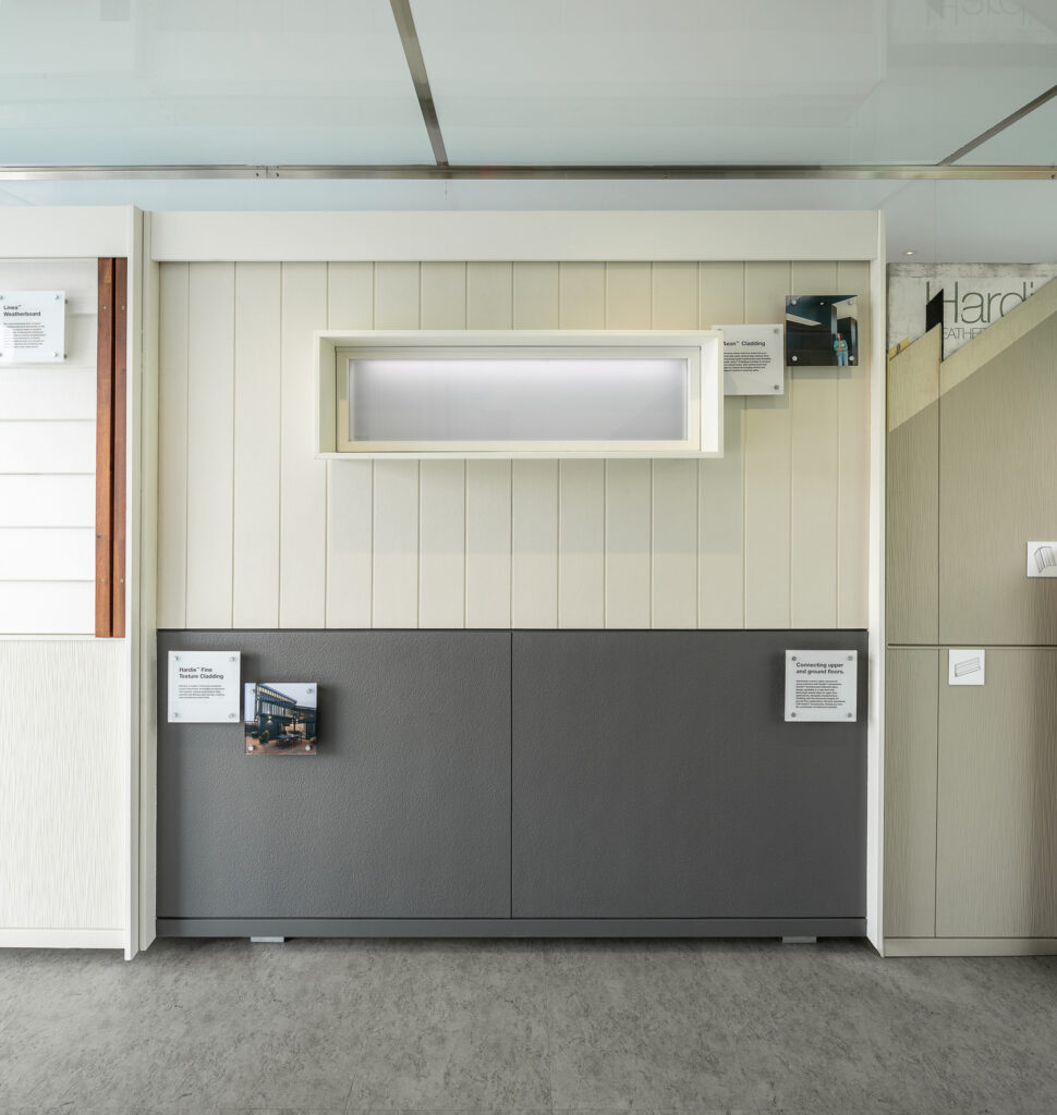 James Hardie - Internal Cladding - Portabe Container - Grand Stand Events