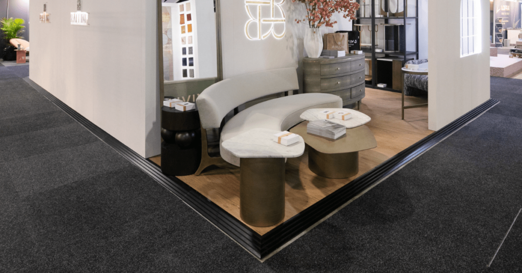 Raised Flooring on an Exhibition Stand