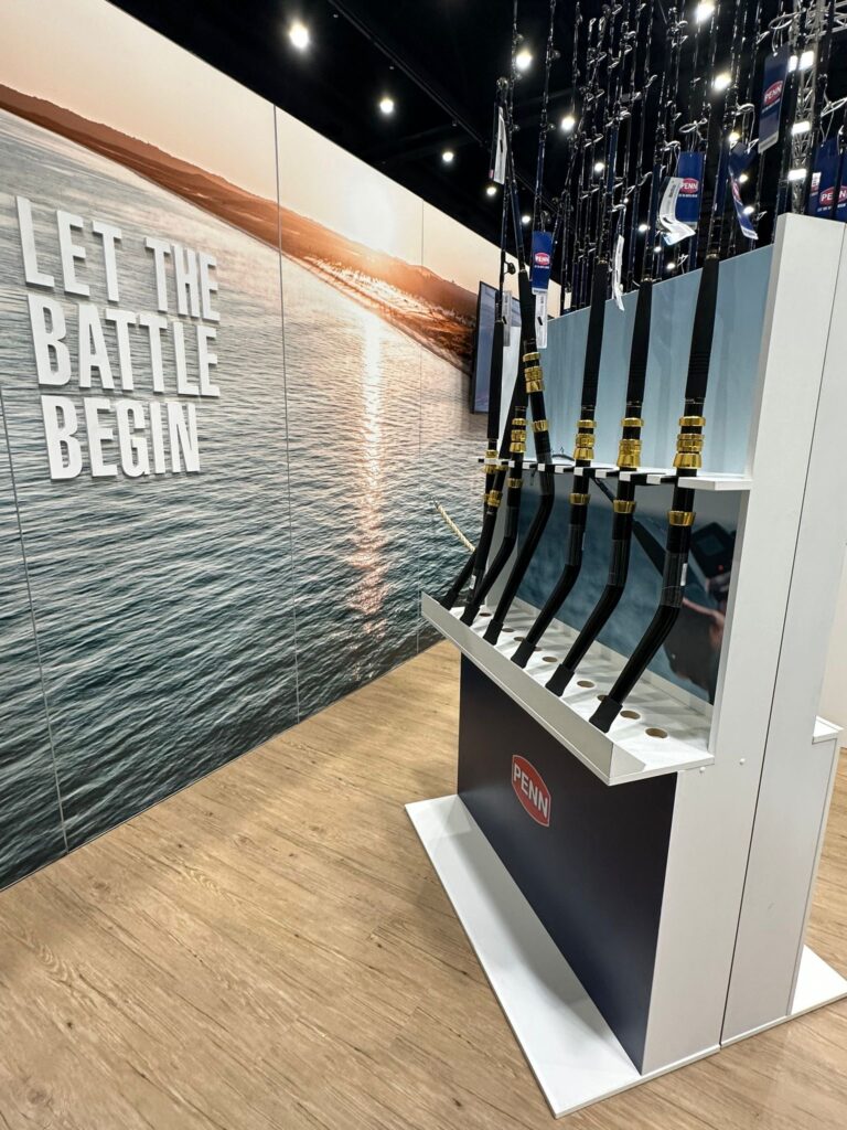 AFTA 2024 Penn Reel Stand