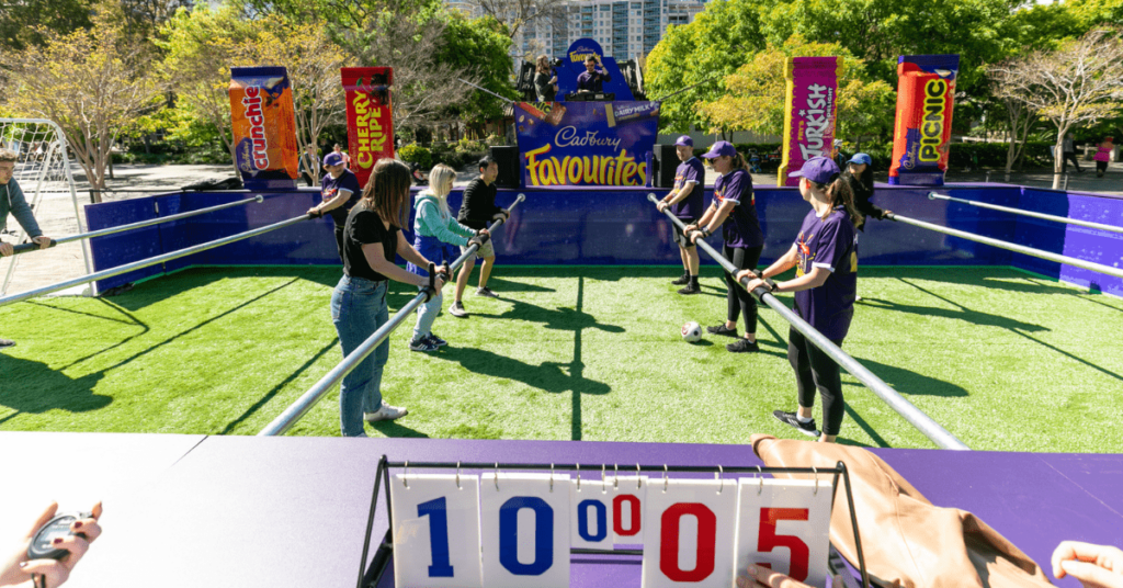 Cadbury Activation Custom Built Experience