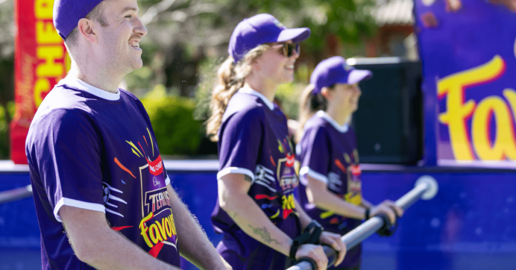 Cadbury Activation Custom Built Experience Team Building
