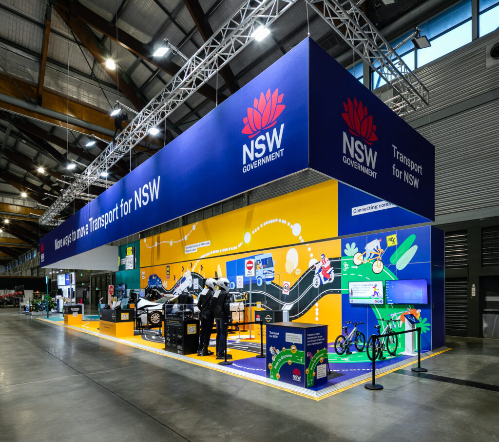 Transport for NSW - Easter Show Activation Expo Stand - Floor Space