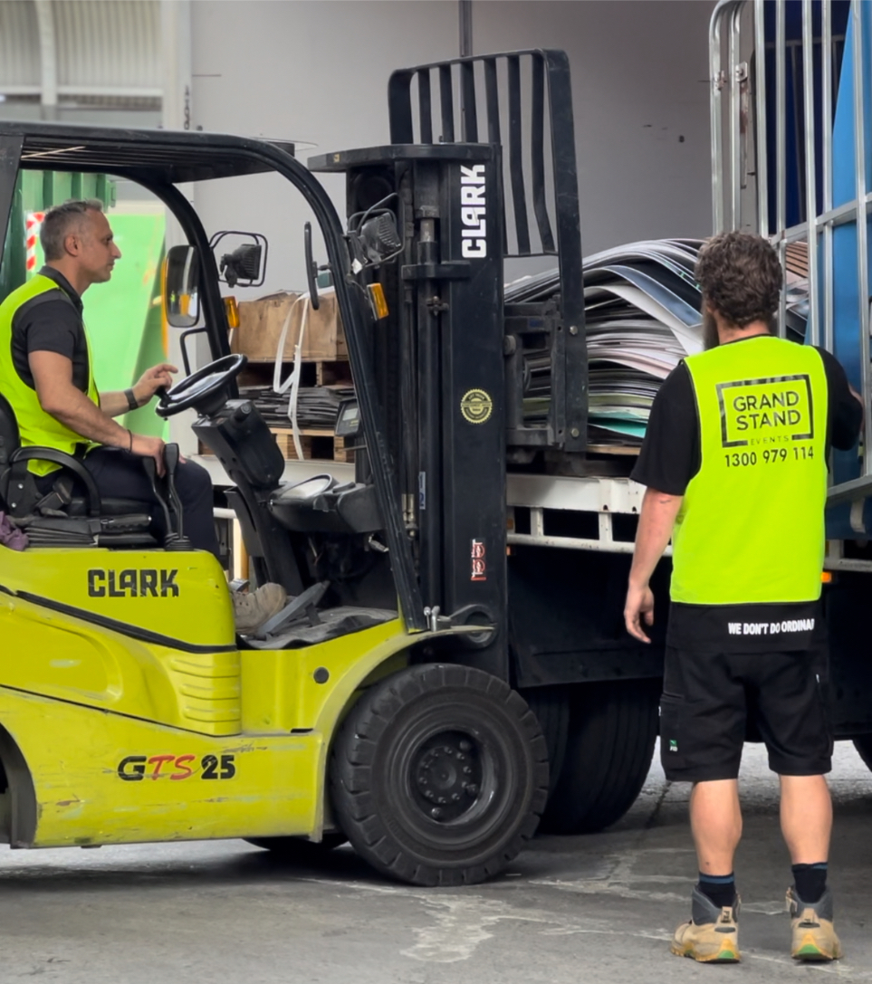Offloading Trucks