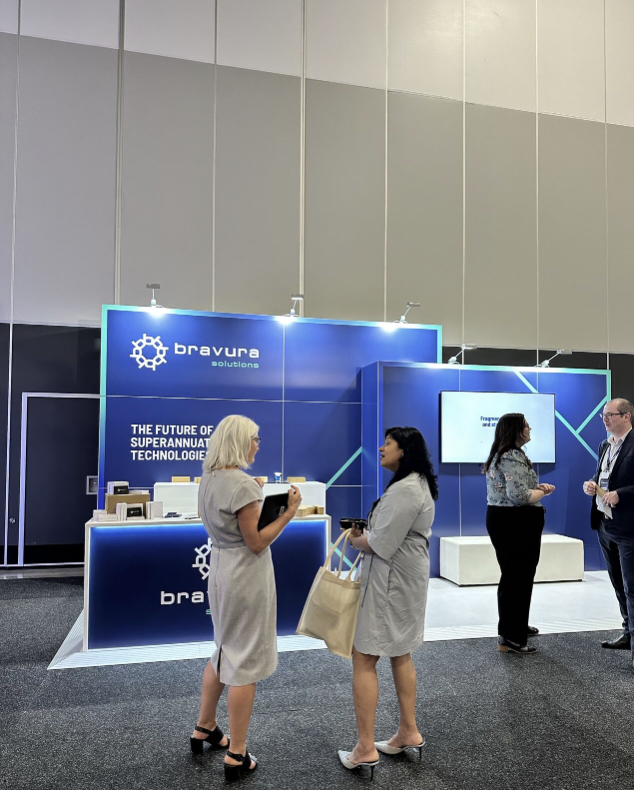 Bravura AFSA 2024 Custom stand Builder Sydney