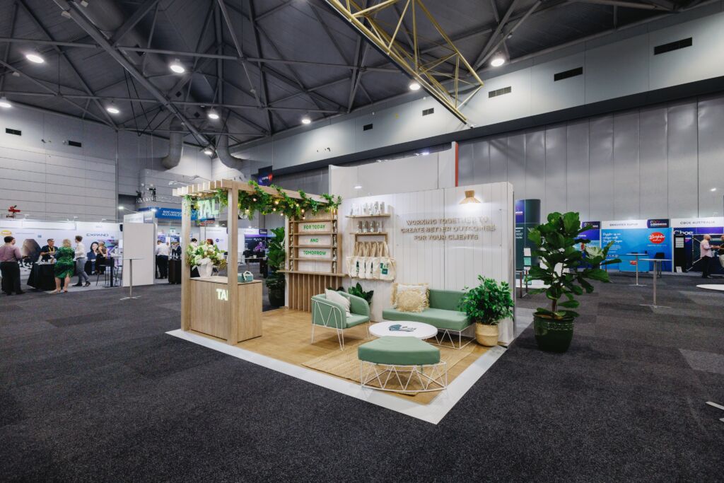 TAL FAAA 2024 Corner Angle Custom Stand Builder Brisbane