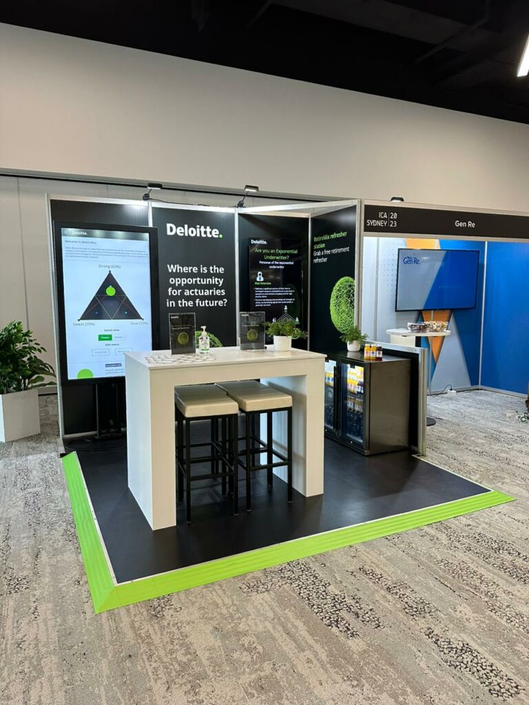 Shell Scheme Booth Idea