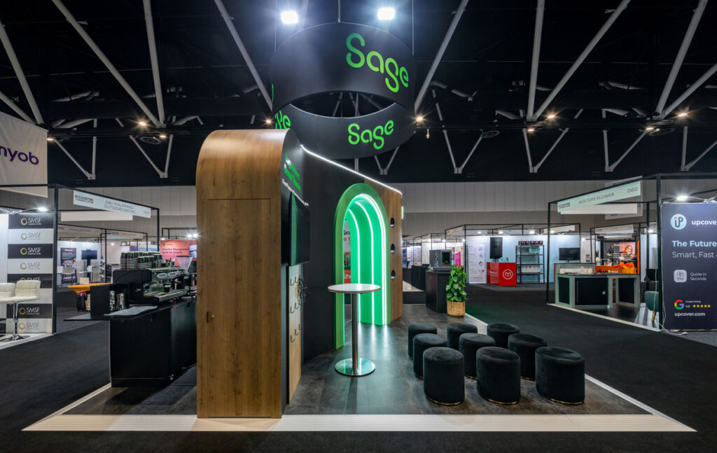 Sage Capital E Custom Expo Stand