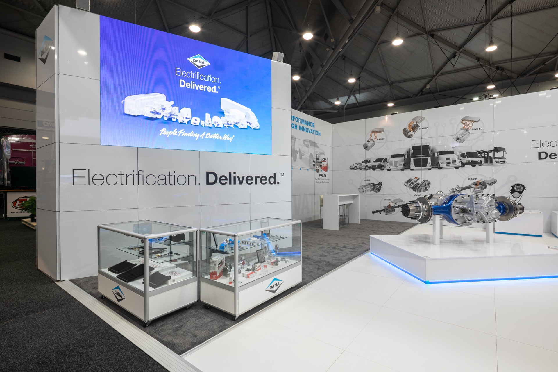 Product Display Glass Cabinet - Exhibition Design