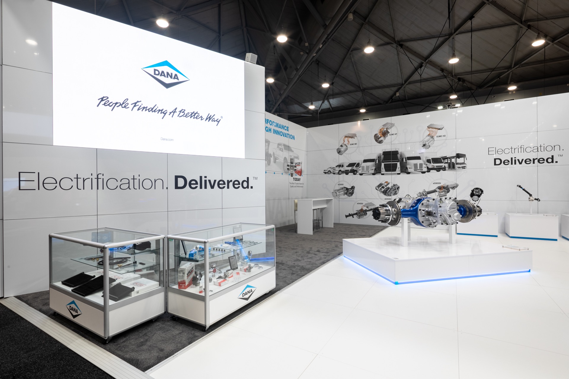 LED Display Screen Exhibition Stand