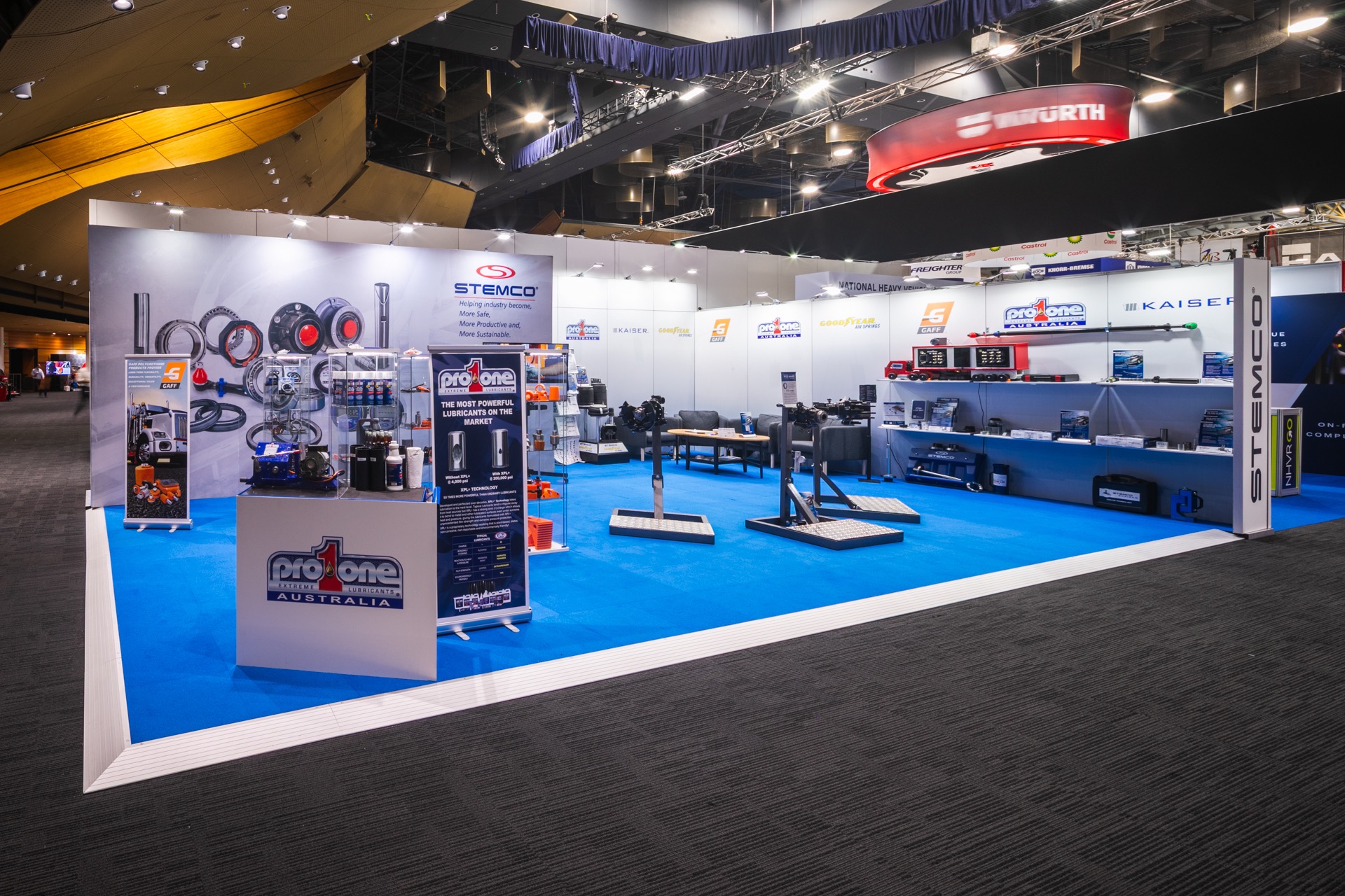 product display custom exhibition stand
