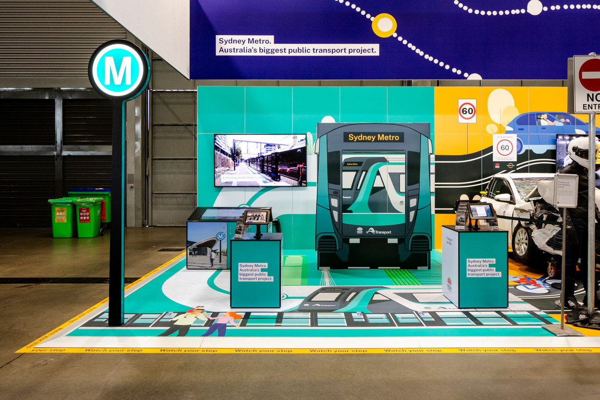 Exhibition stand multi brand space