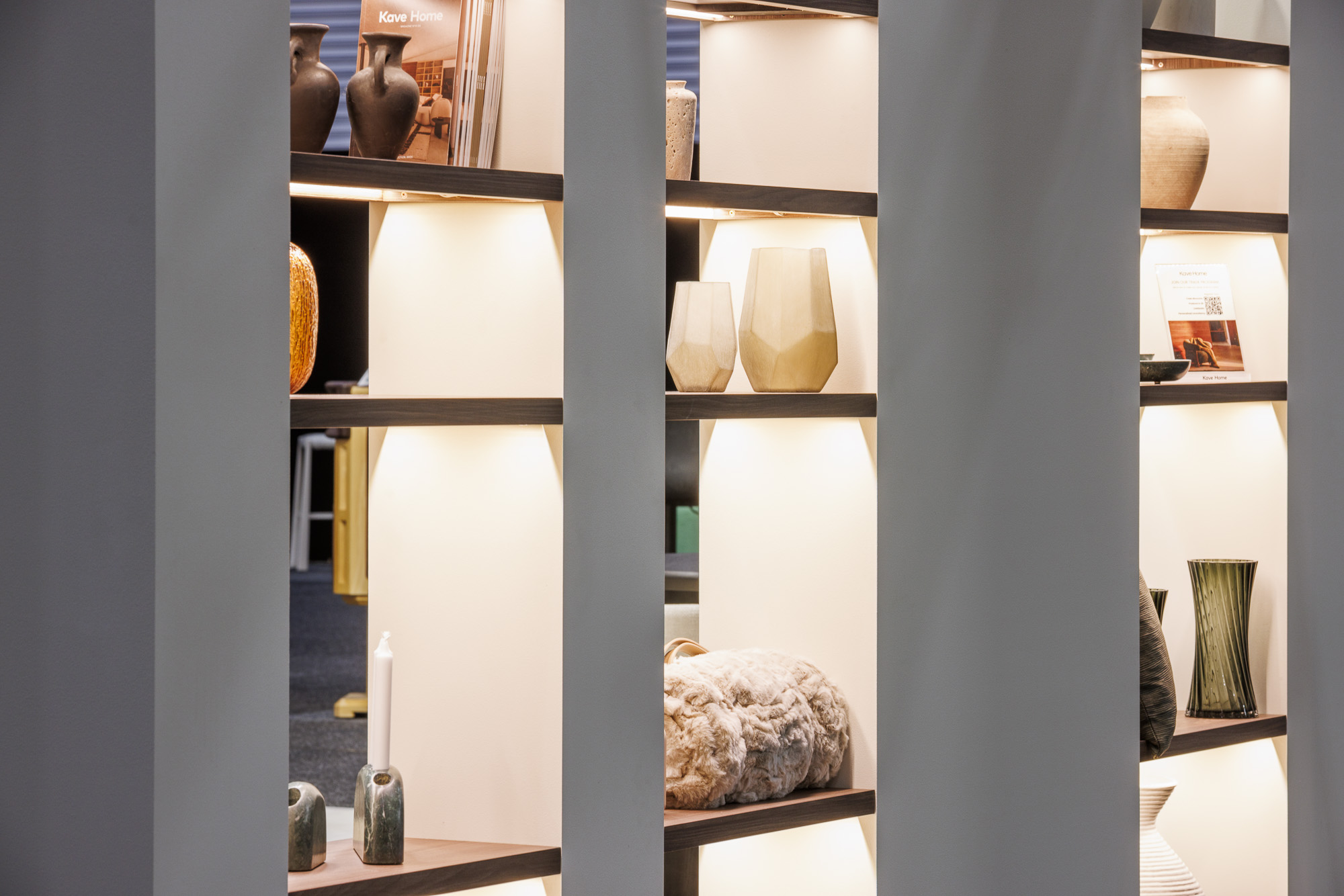 LED lighting – Shelving display custom MDF shelving with LED lighting