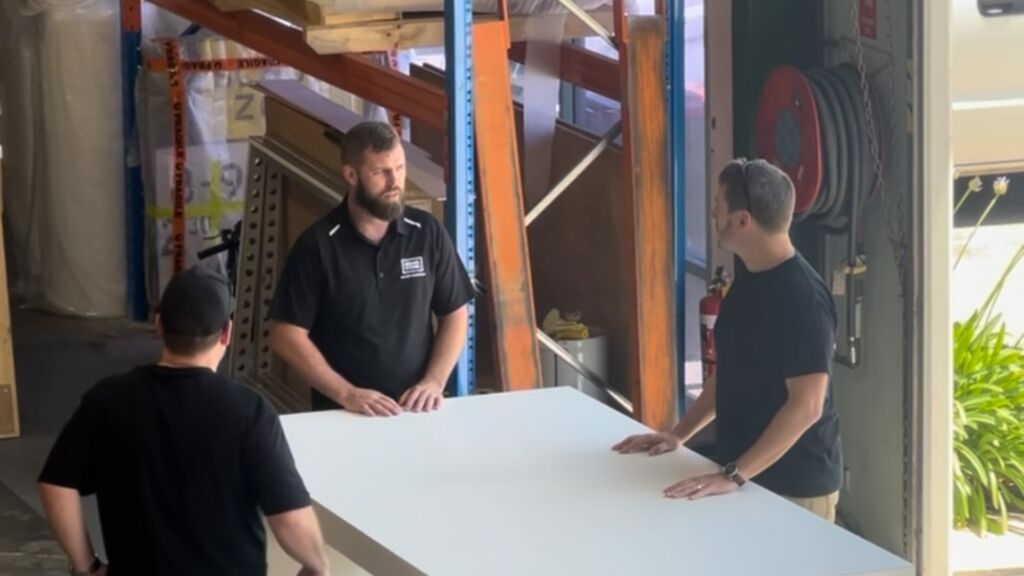 Teammates planning custom elements