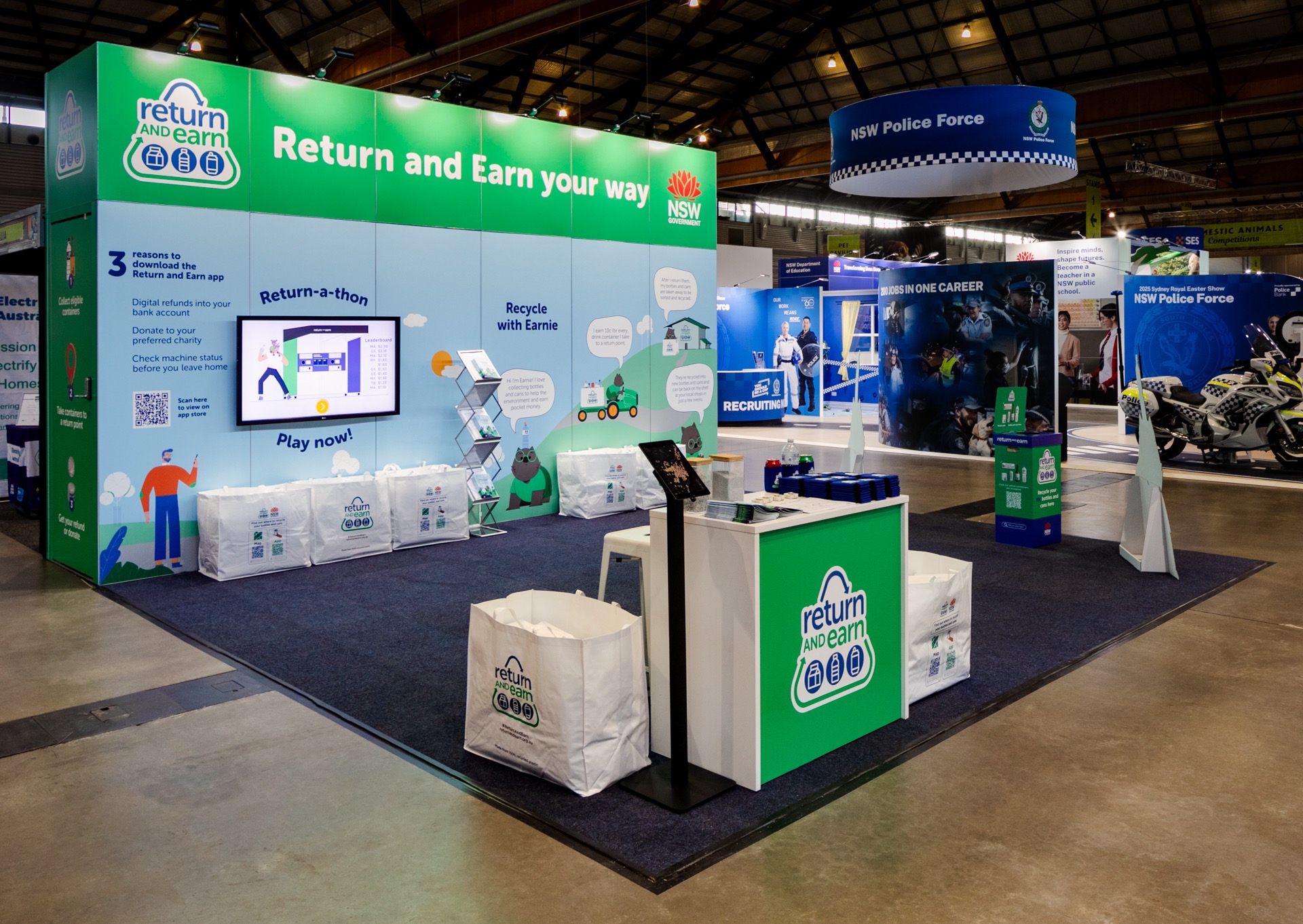Custom Exhibition Stand Small