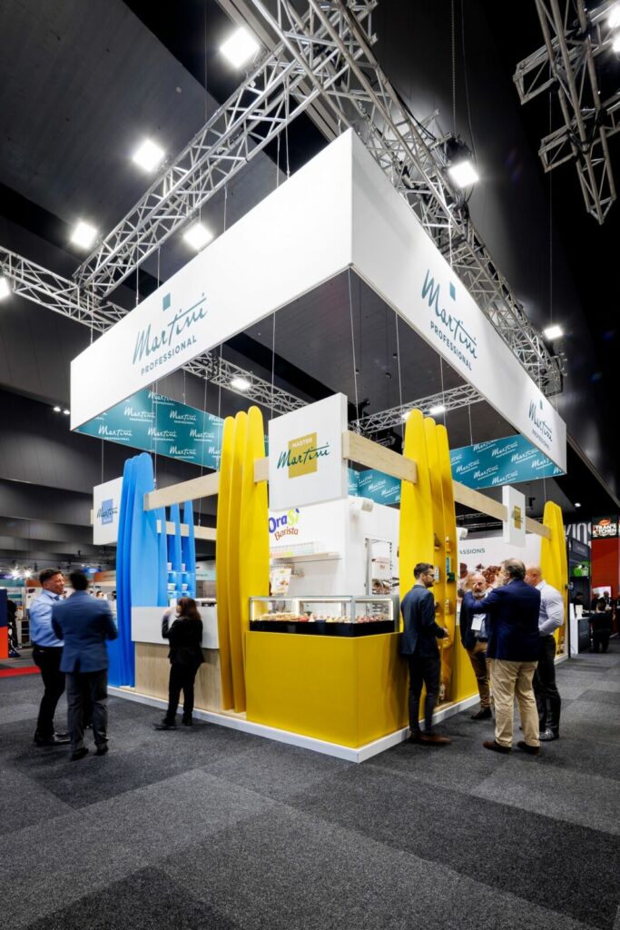 Custom Stand - Overhead Rigging + Signage