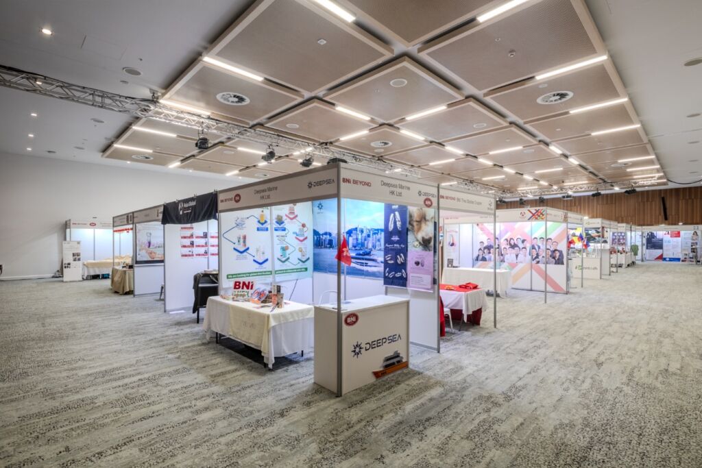 Trade show booth - shell scheme design