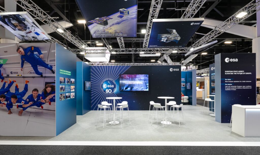 Furniture Hire on Exhibition stand