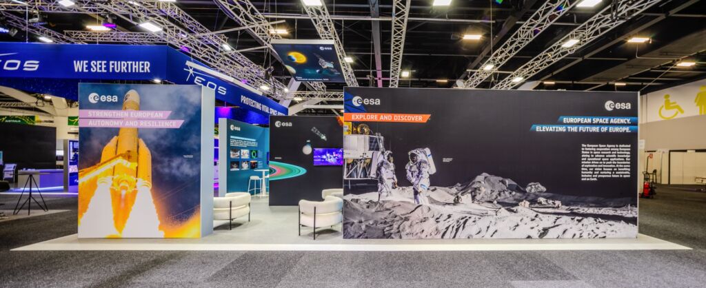 custom printed panel exhibition stand
