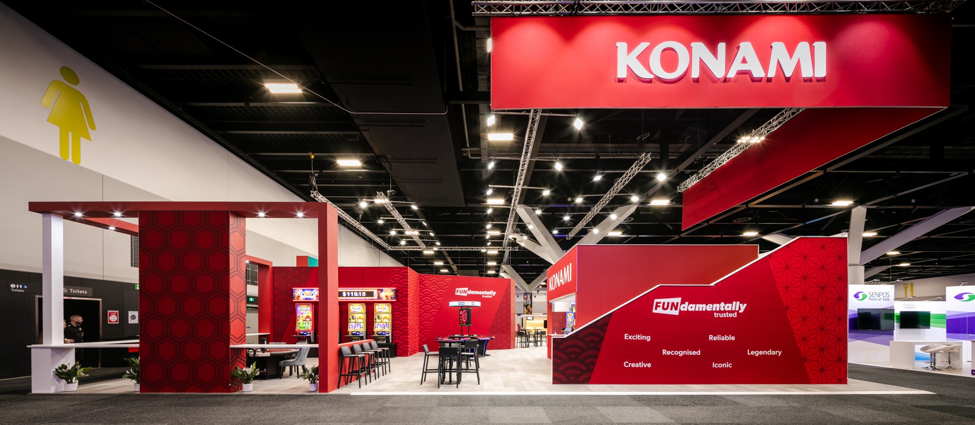 Mezzanine Side View – Large Exhibition Stand